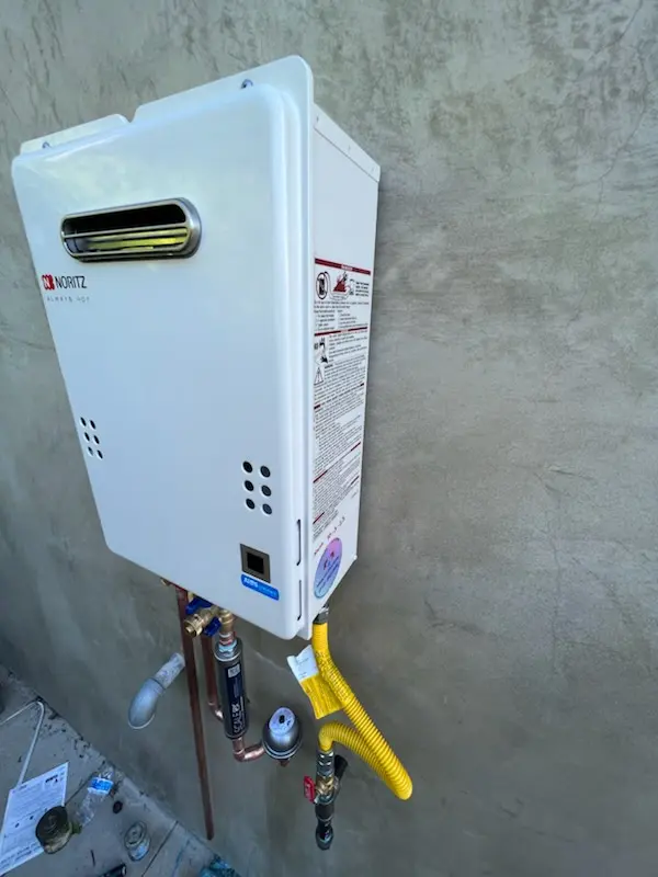 Tankless water heater installation for Natchitoches homes