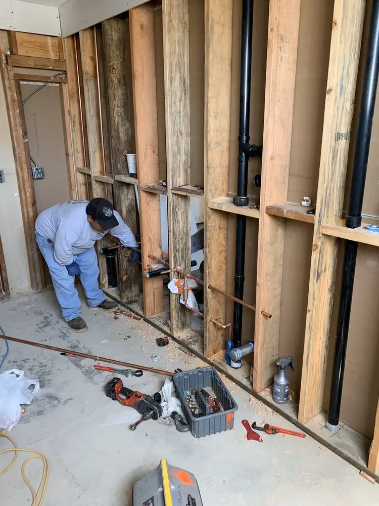 Commercial rough-in plumbing for Commercial Plumbing in Natchitoches